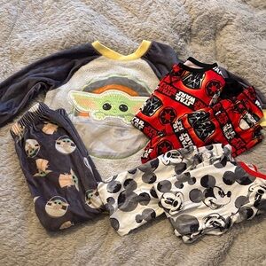 Star Wars and Mickey Mouse Pajama Set Disney